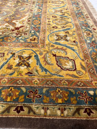 Fine Hand Knotted Tabriz Design design 7'11'' X 9'11''