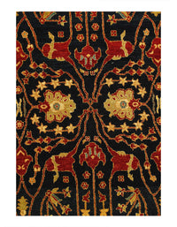 Fine Hand Knotted Agra rug 7'3'' X 10'4''