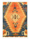 Fine Hand Knotted Vintage turkish serapi rug 8'4'' X 9'9''