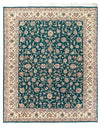 Fine hand Knotted Pak Tabriz Design design 8' X 10'4''