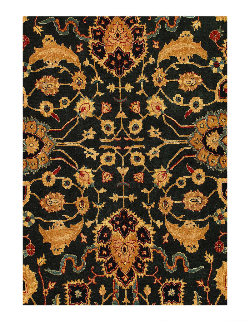 Fine Hand Knotted Agra rug 8' X 10'9''