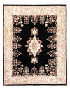 Fine Hand knotted Persian Kerman design 7'7'' X 9'8''