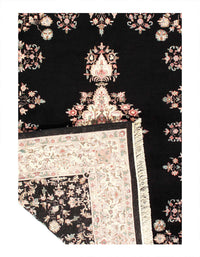 Fine Hand knotted Persian Kerman design 7'7'' X 9'8''