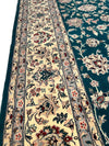 Fine hand Knotted Pak Tabriz Design design 8' X 10'4''