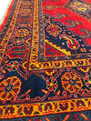 Fine Hand Knotted Persian Vintage Viess rug 7'11'' X 10'4''