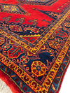 Fine Hand Knotted Persian Vintage Viess rug 7'11'' X 10'4''