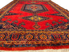 Fine Hand Knotted Persian Vintage Viess rug 7'11'' X 10'4''