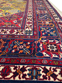 Fine Hand Knotted Persian Joshegan rug 7'6'' X 11'2''