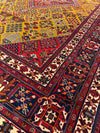 Fine Hand Knotted Persian Joshegan rug 7'6'' X 11'2''