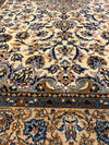 Fine Hand Knotted Persian Vintage Kashan 7'1'' X 10'3''