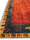 Fine Hand Knotted Persian Gabbeh 7'8'' X 9'11''