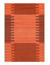 Scandinavian reversible Over Dyed rug 4' X 6'