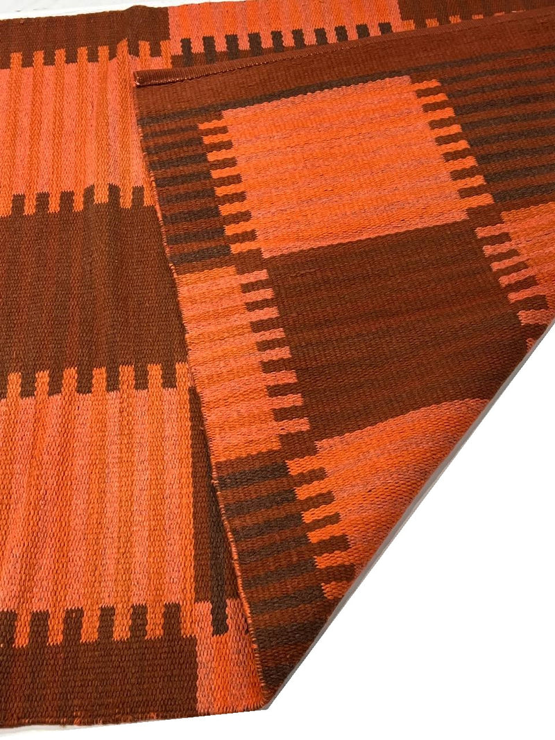 Scandinavian reversible Over Dyed rug 4' X 6'