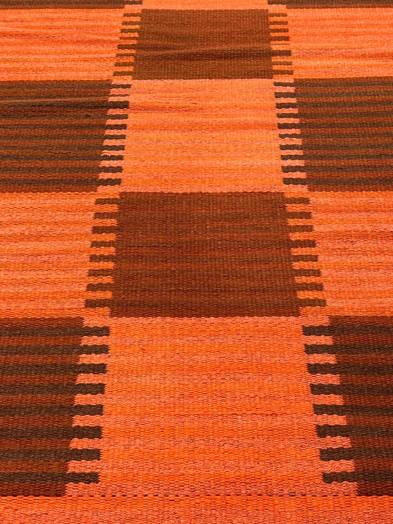 Scandinavian reversible Over Dyed rug 4' X 6'