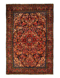 Fine Hand Knotted Persian vintage Balouchi rug 4'6'' X 6'11''