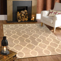 Ivory Indian Modern 5' X 7'