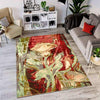 Multi Color Fine Hand Knotted Modern rug 6' X 9'