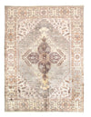 Fine Hand Knotted V.silk Serapi design 8'9'' X 11'9''