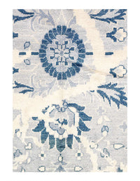 Fine Hand Knotted V.silk Modern rug 9' X 12'