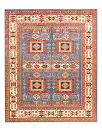 Fine Hand Knotted Kazak rug 8' X 10'