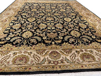 Fine Hand Knotted Indian Agra rug 8'1'' X 10'3''