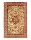 Fine Hand Knotted Vintage Persian Tabriz Design S/W rug 6'6'' X 9'11''