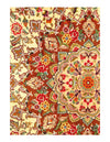 Fine Hand Knotted Vintage Persian Tabriz Design S/W rug 6'6'' X 9'11''