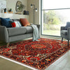 Persian Bakhtiari Hand Knotted Rug - 6'10" x 9'9"