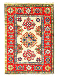 Fine Hand Knotted Kazak rug 2' X 3'