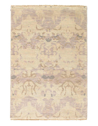 Fine Hand Knotted Modern Rug 4' X 6'