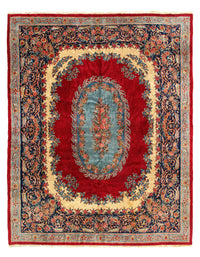 Fine Hand Knotted Persain Vintage Kerman rug 7'11'' X 9'11''