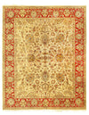 Hand Knotted Indian Agra rug 8' X 9'11''