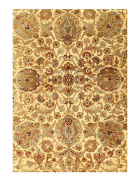 Hand Knotted Indian Agra rug 8' X 9'11''