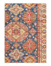 Fine Hand Knotted Kazak rug 5'9'' X 7'9''