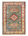 Fine Hand Knotted Kazak rug 3'5'' X 5'