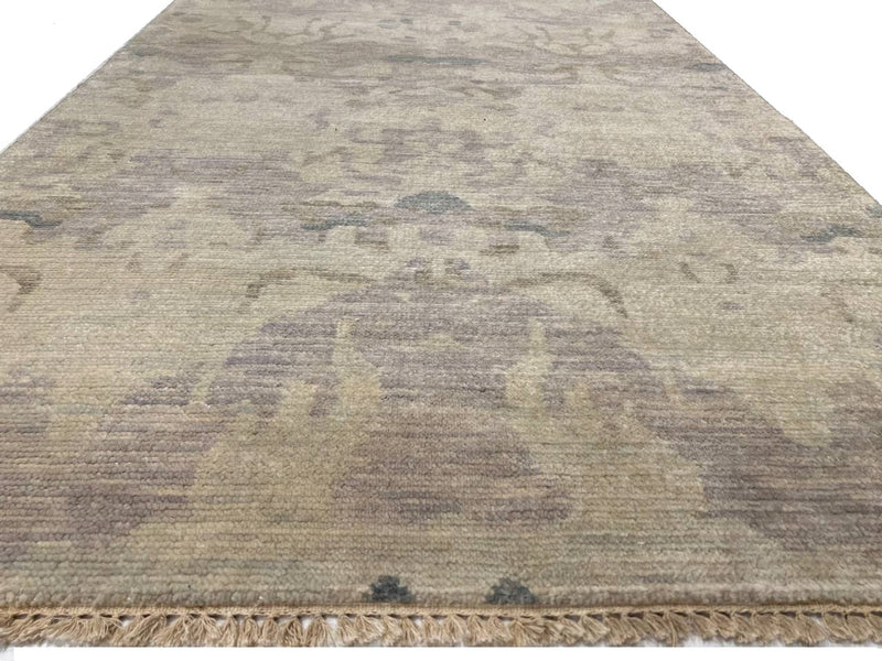 Fine Hand Knotted Modern Rug 4' X 6'