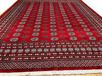 Fine Hand Knotted Bokhara rug 8'2'' X 10'