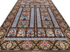 Super Fine Hand Knotted Persian silk & wool Isfahan Rug 4'7'' X 7'2''