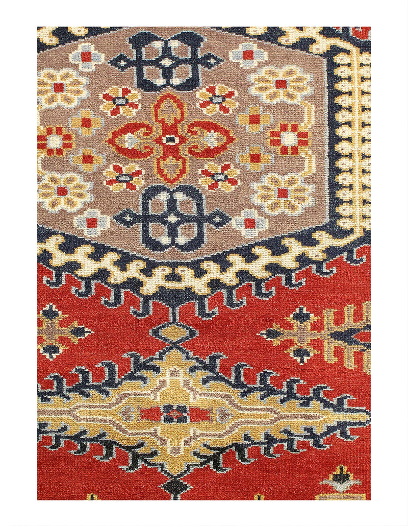 Fine Hand Knotted Vase rug 8'1'' X 10'