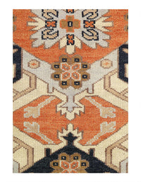 Fine Hand Knotted Kazak Design rug 7'11'' X 10'1''