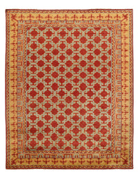 Fine Hand Knotted Khotan design 7'11'' X 9'9''