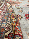 Fine Hand Knotted Kazak rug 8'6'' X 11'8''