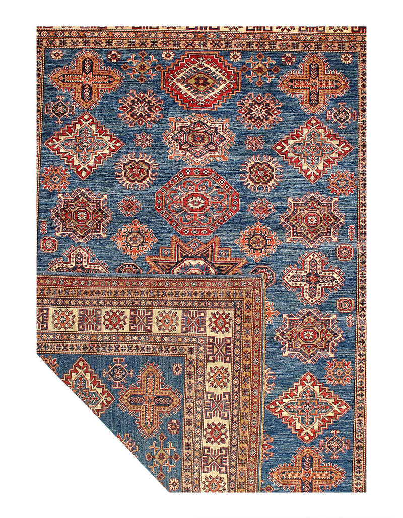 Fine Hand Knotted Kazak rug 8' X 10'2''