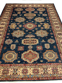 Fine Hand Knotted Kazak rug 9' X 12'3''