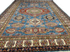 Fine Hand Knotted Kazak rug 5'9'' X 8'