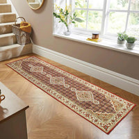 Fine Hand Knotted Silk & wool Tabriz Design Runner 2'8'' X 9'11''