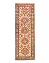 Fine Hand Knotted Kazak runner 2' 6''X 7'