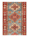 Fine Hand Knotted Kazak runner 2' X 6'2''