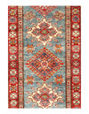 Fine Hand Knotted Kazak runner 2' X 6'3''