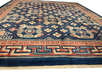 Fine Hand Knotted Antique Tabetan rug 8'3'' X 9'8''